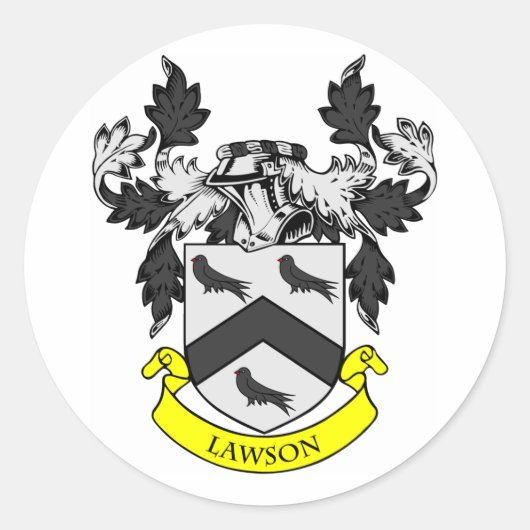 ローソンコート・オブ・アームズ ラウンドシール (正面)