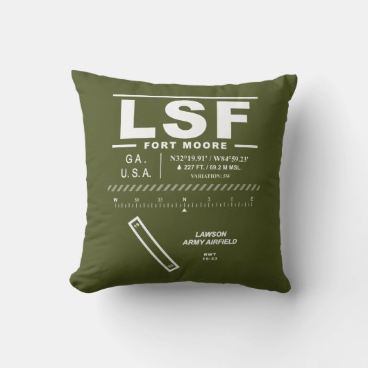 ローソン陸軍飛行場 LSF クッション (正面)