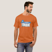 ローソン 日本のコンビニ Tシャツ (正面フル)