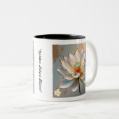 ロータスが心の平穏を解き明かす ツートーンマグカップ (正面右)