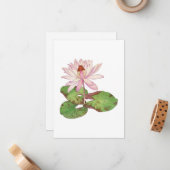 ロータスイラストレーションヴィンテージ日本の浮世絵 ノートカード (正面/裏面インサイチュ)