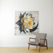 ロータスイン開花 タペストリー (インサイチュ(横))