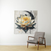 ロータスイン開花 タペストリー (インサイチュ)