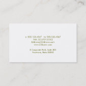 ロータスウェルネスとメンタルヘルス・ヒーリング・アーツ 名刺 (裏面)