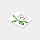 ロータスウォーターリーブラワー開花花 ポストイット (アングル)
