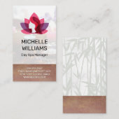 ロータスウーマンアイコン 名刺 (正面/裏面)