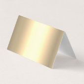 ロータスエレガントグリッター金ゴールド 名刺 (裏面)