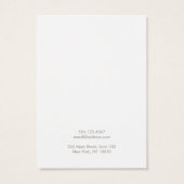 ロータスエレガントフローラネックレスディスプレイカード (裏面)