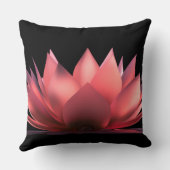 ロータスエレガントブラック クッション (裏面)