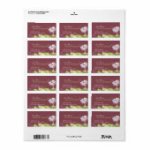 ロータスエレガントマッサージセラピー事業 ラベル (フルシート)