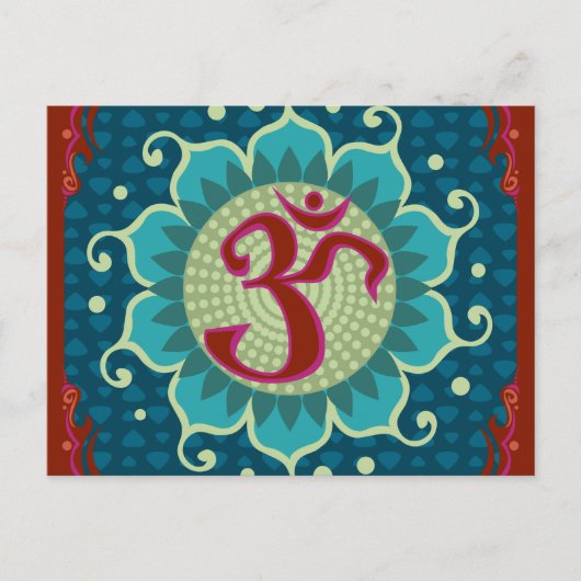 ロータスオウム- OM – ポストカード (正面)