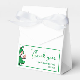 ロータスガーデンパーソナライズされたパーティーの特典ボックス フェイバーボックス