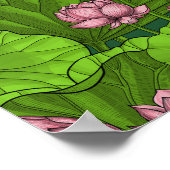 ロータスガーデン ポスター (角)