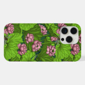 ロータスガーデン iPhoneケース (裏面横)