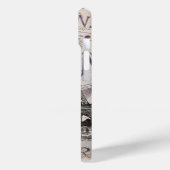 ロータスガーリーフラワーヴィンテージパリスエッフェル塔 Case-Mate iPhoneケース (裏面 / 左)