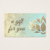 ロータスギフトカード (正面)