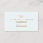 ロータスシンボル修復アーツビジネスカード 名刺 (裏面)