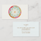 ロータスシンボル修復アーツビジネスカード 名刺 (正面/裏面)