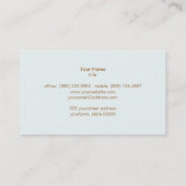 ロータスシンボル修復アーツビジネスカード 名刺 (裏面)