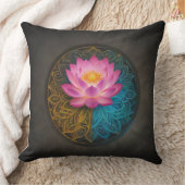 ロータススクウェア枕 クッション (ブランケット)