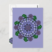 ロータススターはがき ポストカード (正面/裏面)