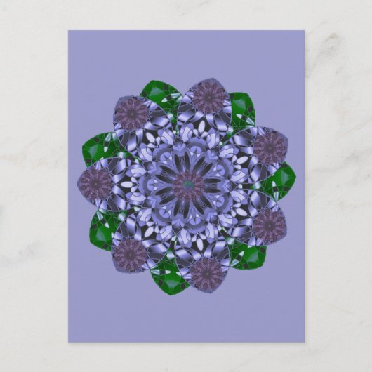 ロータススターはがき ポストカード (正面)