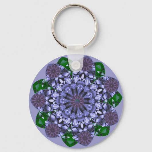 ロータススターキーチェーン キーホルダー (正面)