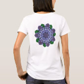 ロータススターシャツ Tシャツ (裏面)