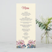 ロータスチベットアート結婚スタイル 招待状 (スタンド正面)