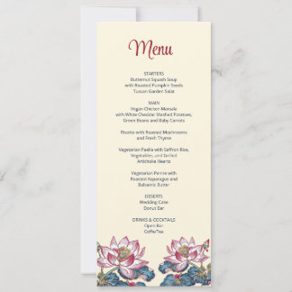 ロータスチベットアート結婚スタイル 招待状