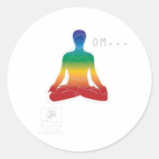 ロータスチャクラステッカー ラウンドシール