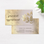 ロータスデザインアポイントメントカード (デスク)