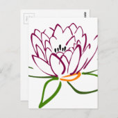 ロータスハート ポストカード (正面/裏面)