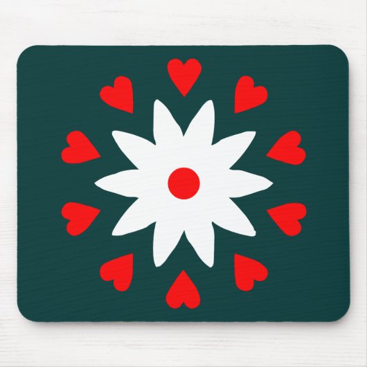 ロータスハート マウスパッド (正面)