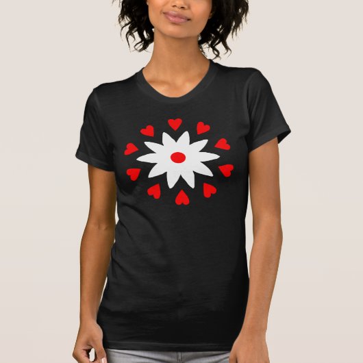 ロータスハート Tシャツ (正面)