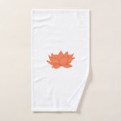 ロータスバスタオオルセット – 白 バスタオルセット (ハンドタオル)