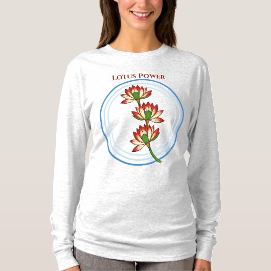 ロータスパワー Tシャツ (正面)