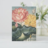 ロータスファインアート サンキューカード (スタンド正面)