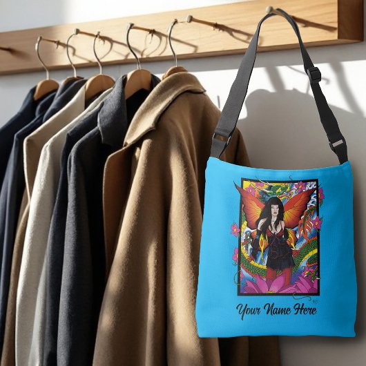 ロータスフェアリー中国のウォータードラゴン クロスボディバッグ