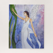 ロータスフェアリー絵画姿ズバイファリダグリーンフィールド ジグソーパズル (縦)