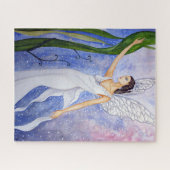 ロータスフェアリー絵画姿ズバイファリダグリーンフィールド ジグソーパズル (横)