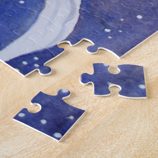 ロータスフェアリー絵画姿ズバイファリダグリーンフィールド ジグソーパズル (側面)