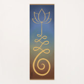 ロータスフラワーウナロメ ヨガマット (正面)