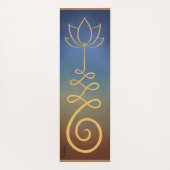 ロータスフラワーウナロメ ヨガマット (裏面)