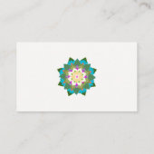 ロータスフラワーホリスティックメンタルヘルスヒーラー 名刺 (裏面)