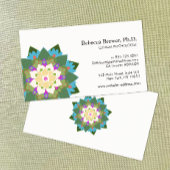 ロータスフラワーホリスティックメンタルヘルスヒーラー 名刺