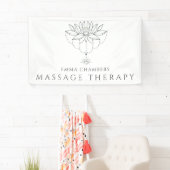 ロータスフラワーマッサージセラピスト事業 横断幕 (インサイチュ)