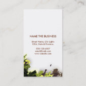 ロータスフラワーヨガメディテーションスパホリスティック 名刺 (裏面)