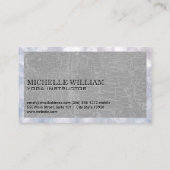 ロータスフラワーロゴ |ボケ 名刺 (裏面)