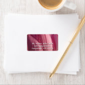 ロータスフラワー花びらピンクフローラ ラベル (インサイチュ)